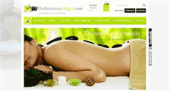 Desktop Screenshot of herboristerieenligne.com